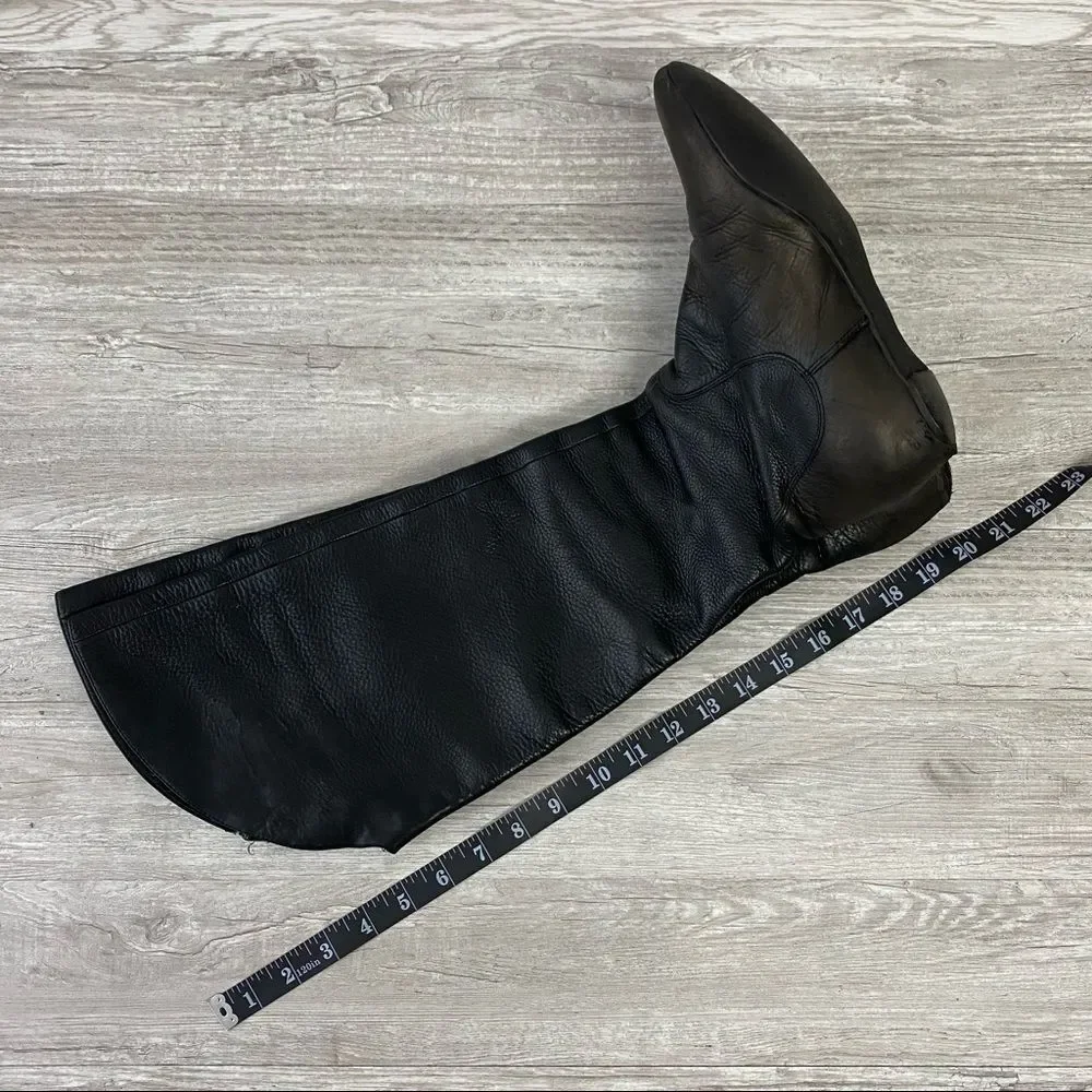 Via Spiga Pebble Genuine Leather Tall Boots